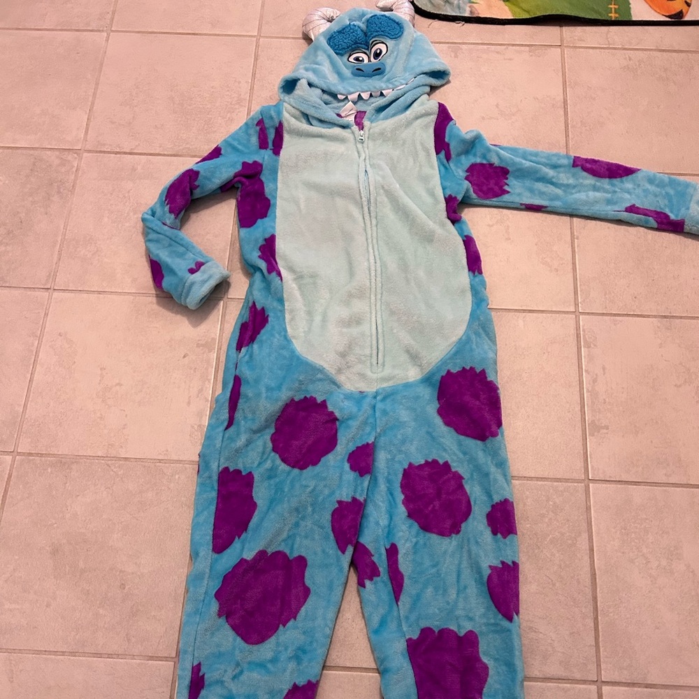 Adult size “Sully” Halloween onesie